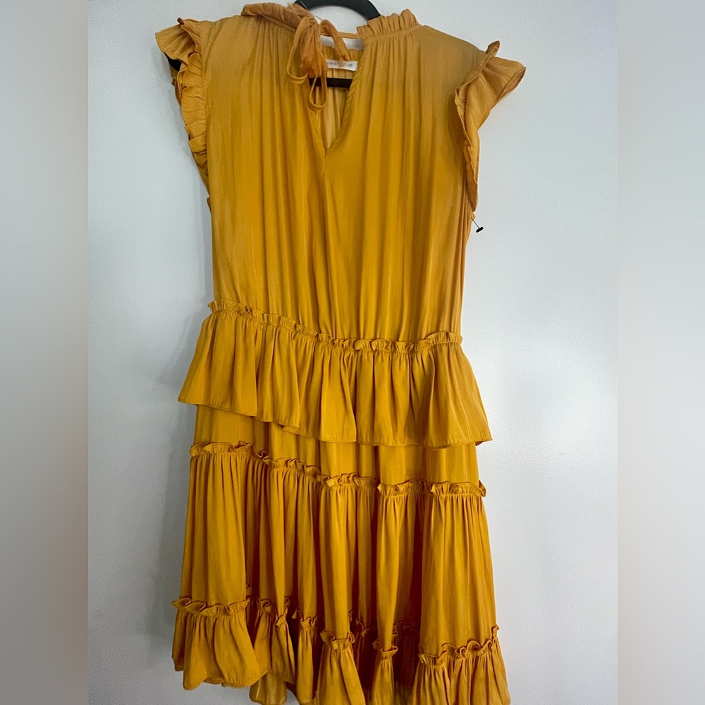 Vestique Yellow Cocktail Dress